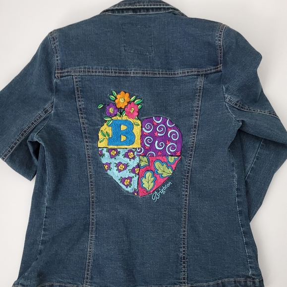 Brighton Embroidered Heart Levi Jacket - Picture 4 of 8